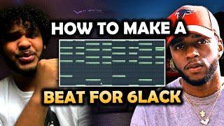 HOW TO MAKE AMBIENT BEATS FOR 6LACK FROM SCRATCH | FL Studio 20 Tutorial