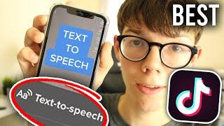 How To Do Text To Speech On TikTok (Best Two Methods) | Text To Speech TikTok Tutorial