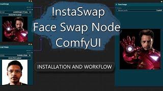 How to swap faces in ComfyUI using InstaSwap - Stable Diffusion Workflow