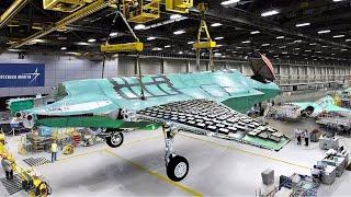 How US Builds its Latest Advanced Stealth Fighter Jet