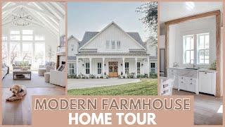 MODERN FARMHOUSE HOME TOUR | New Build Home Questions Answered with @The.Old.Barn | FARMHOUSE LIVING