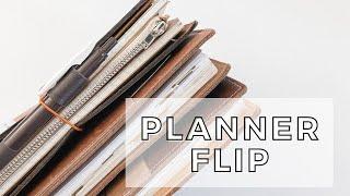 PLANNER FLIP: hobonichi, wonderland222, traveler's notebook