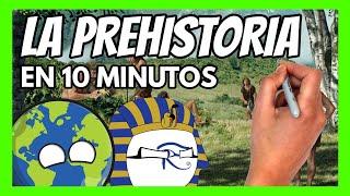  La PREHISTORIA en 10 minutos | Resumen fácil y divertido