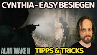 Alan Wake 2 Cynthia easy besiegen Tipps und Tricks Bossfight - deutsch PS5 Saga Anderson II Old Gods