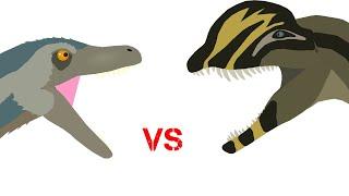 Velociraptor vs dilophosaurus