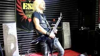 NAMM 2015 - ESP Booth Performance - SYU of Galneryus