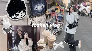 CHINA VLOG  first time in foshan, hirono pop up, lingnan xintiandi, shopping at miniso, what i eat