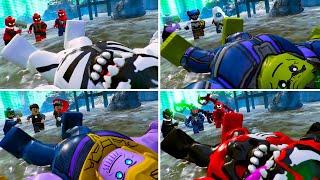 All Avengers, Spider-Man, Venom Smash Big Fig Character in LEGO Marvel Super Heroes 2