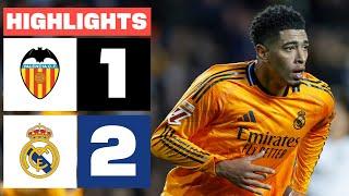 VALENCIA CF 1 - 2 REAL MADRID I HIGHLIGHTS LALIGA EA SPORTS