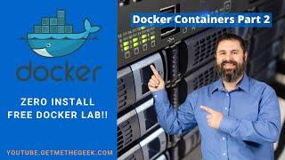 Getting Started with Docker Lab environment without installing anything using Docker playground