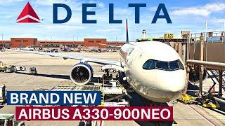 DELTA Brand New AIRBUS A330-900Neo (Economy) | Paris - Salt Lake City | Flight Review