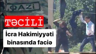 Daşkəsəndə qazi İcrada ö3ünə 0d vurdu. İşçilər onu söndürməyə cumdu