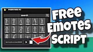 [NEW] FE Free Emotes Script OP ( Use Any Emotes ) - Roblox Scripts