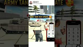 Army tank new update|| #indian_bike_driving_3d #shorts #viral