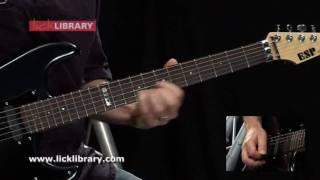 Mr Crowley - End Guitar Solo Performance With Danny Gill Licklibrary