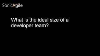 Tip 1 - What is the Ideal Size of a Development Team?