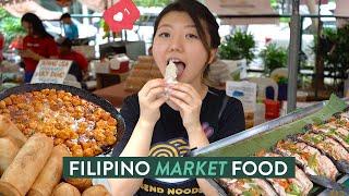 THIS FILIPINO MARKET is a FOODIE HEAVEN! Salcedo Market in Makati, Philippines