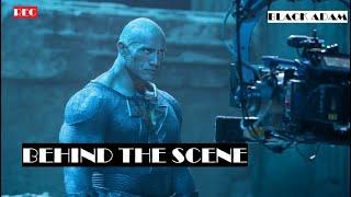 Black Adam film BEHIND THE SCENES 2022