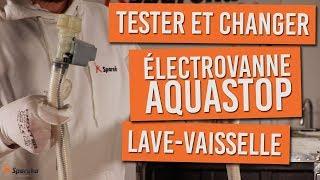 Comment tester et changer l'électrovanne aquastop de votre lave vaisselle