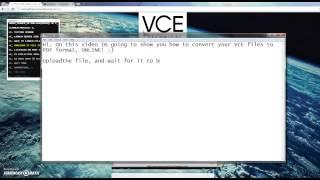 [How To] VCE to PDF Converter Online version v7.1 - No Download Needed [Updated October 05 2023]