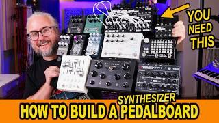 FX Pedalboard for Synths? ...with a modular twist!  // Everything You Need to Know