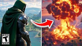 Dr Doom EXPLOSION in the Fortnite Live Event!