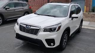 2021 Subaru Forester Premium Crystal White Pearl stk#SB44901