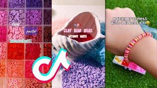 Clay Bead Bracelet TikTok Compilation ️ Making Bracelet Edits  #233