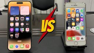 iPhone 14 Pro Max VS iPhone 7!