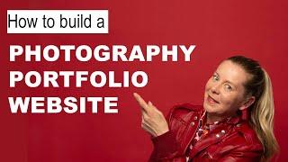 How to build a photography portfolio website - FREE photography website templates