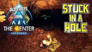 Stuck in a Hole - Ark Ascended Multiplayer - The Center  (ep17)