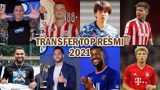 Terbaru!! 50+ Transfer Resmi Pemain Sepak Bola Top Eropa Musim Panas 2021 Part 2