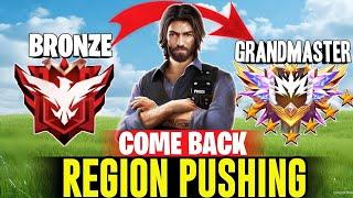 FREE FIRE GRANDMASTER SQUAD REGION PUSHING  SEASON 41 - GARENA FREE FIRE