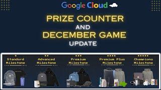 Prize Counter and December Game Update || 2024 ||#qwiklabs #qwiklabsarcade2024