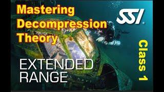 Join us for a FREE Decompression and technical diving class - SSI Extended Range: Class 1