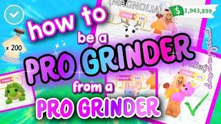 GRIND and actually *GET RICH* in Adopt Me! All the *BEST TIPS* from a *PRO GRINDER*!