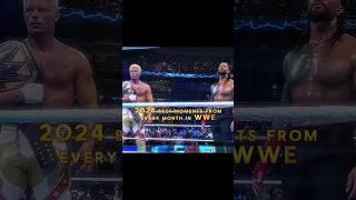 2024 best moments of WWE from every month "Edit"