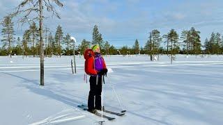 Talviseikkailu Posiolla - Erämökkiloma