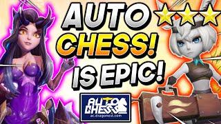 *EPIC ⭐⭐⭐ AUTO CHESS GAMEPLAY!* - Auto Chess NEW SHOWCASE for PC + Mobile 2020 FULL 6 HUNTERS!