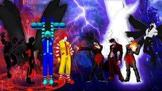 Scary Donald Team vs KOF Killer Bosses Team | KOF MUGEN