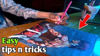 Colour like a pro using colour pencils (easy tips n tricks)|artistic Mehul