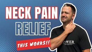 Neck Pain Relief Exercises (Easy 3 Steps Process)