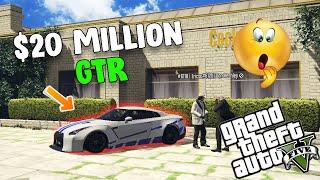 STEALING WORTH 20 MILLION R - 35 NISSAN GTR  IN GTA V ROLEPLAY