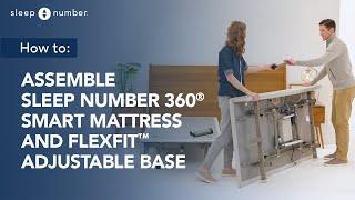 Assemble Sleep Number 360® Smart Mattress & FlexFit™ Adjustable Base