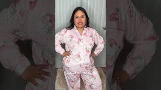 Plus size pjs!!! #plussize #plussizefashion #1x #midsizefashion #midsize #santa #christmas