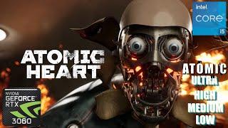 Atomic Heart RTX 3060 & i5 10400F Gaming Benchmark 1080p ALL Settings