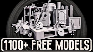 The Base Mesh 2.0 - Get 1,100+ 3D Models... FREE!