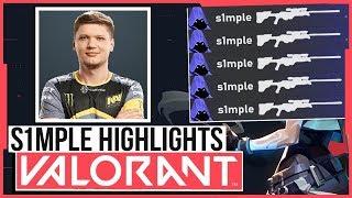 S1mple VALORANT: Best and Funny Moments! - The BEST CSGO Player S1mple VALORANT HIGHLIGHTS