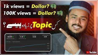 How Much YouTube Pays You For 1,000 Views In 2024  | How To Make Money on YouTube