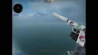 USP-S WHITEOUT + 4x FURIA (HOLO) PGL STOCKHOLM 2021 STICKERS